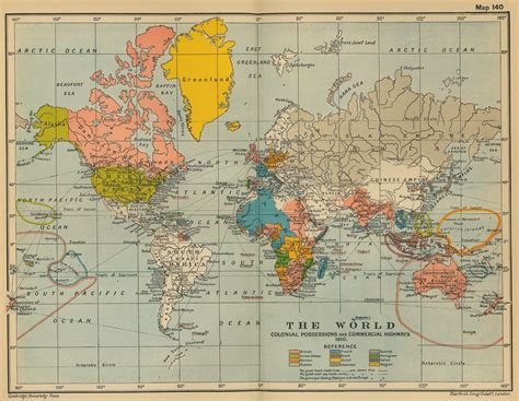 1910 World map - Vivid Maps