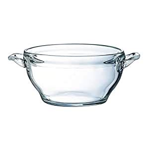 Buy Incrizma Tempered Soup Bar Bowl 500 ML - Pack of 1 Pc Online at Low ...
