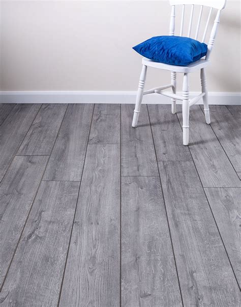 Super 8mm - Dark Grey Oak | Direct Wood Flooring