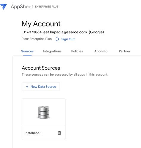 Appsheet MySQL 的图像结果