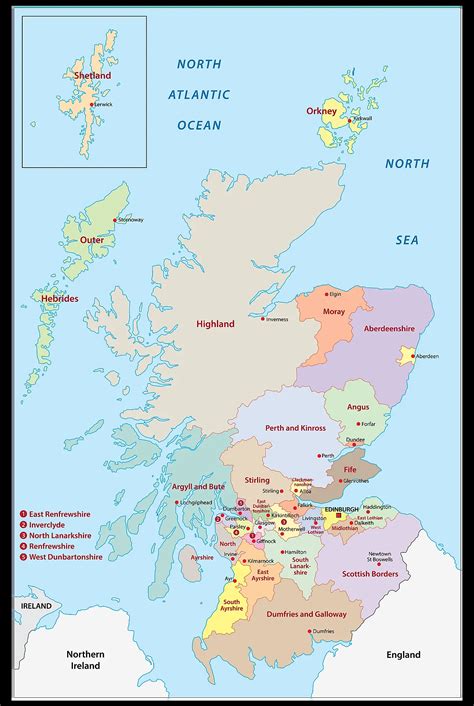 Image result for Scottish Map