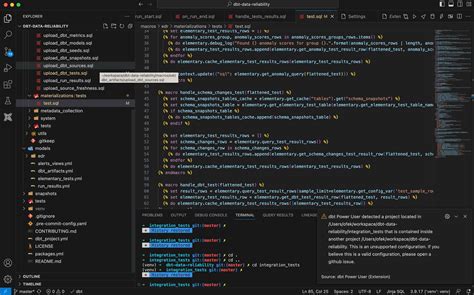 DBT Power User Vscode 的图像结果