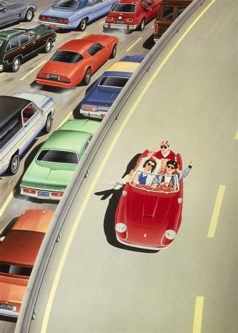 Ferris Bueller's Day Off (1986), international style artwork ...