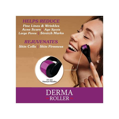 Buy GUBB USA DERMA ROLLER 0.5MM FOR FACE ACNE SCARS SKIN AGEING ...