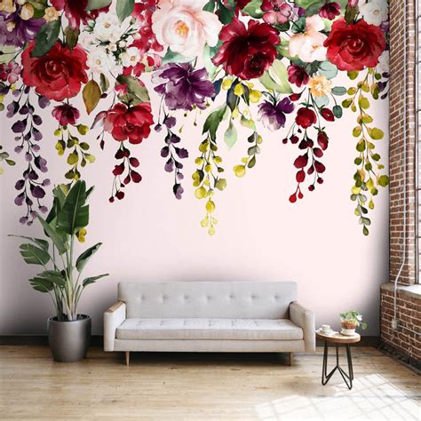 Floral Wallpapers for Walls | Life n Colors | Customised