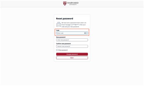Image result for Enter Password Reset Code