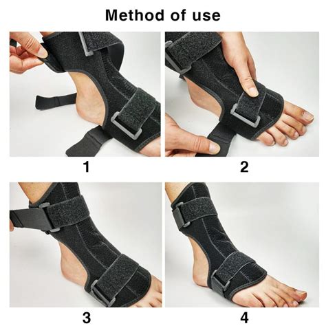 Foot Orthosis Corrective Foot Drop Adjustable Foot Drop Orthotic Brace ...