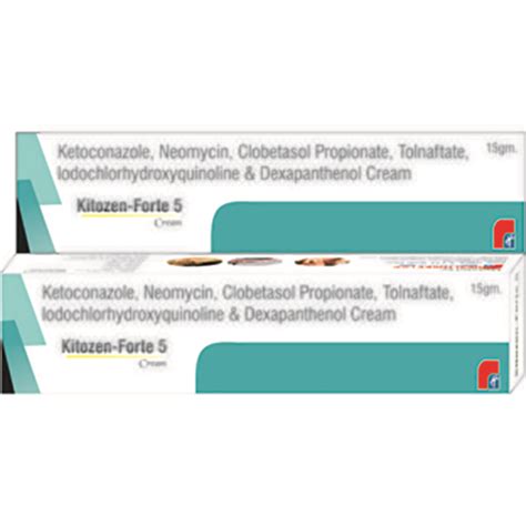 Kitozen forte 5 - Clobetasol Propionate, Neomycin Sulphate,Tolnaftate ...