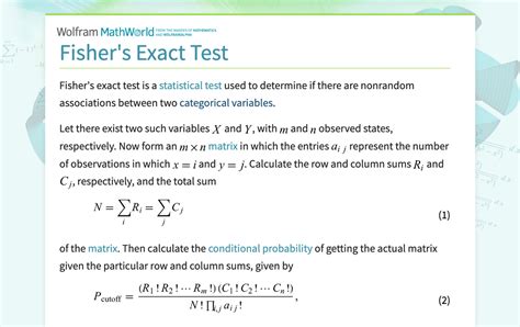 Image result for Fisher Exact Test Using Excel
