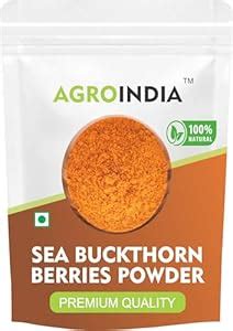 AgroIndia Sea Buckthorn Berries Powder-Himalayan Sea Buckthorn Berries ...