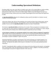 Image result for Example of Operational Definitions