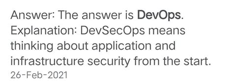 Which term refers to the process of creating and deploying applications ...