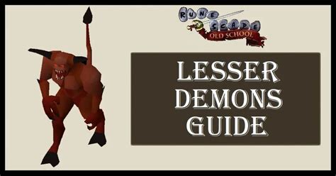 Image result for Lesser Demons Cannon OSRS