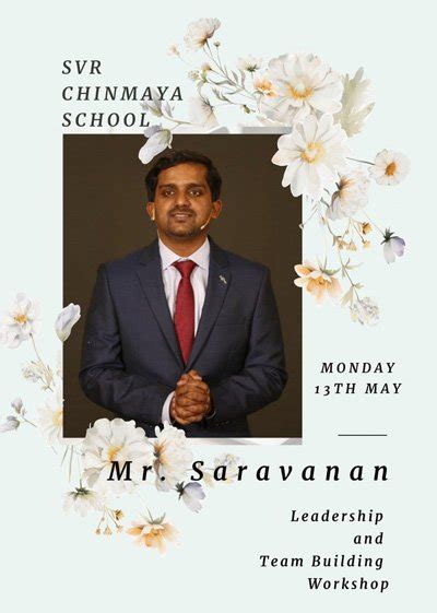 SVR Chinmaya School : School : High School : Higher Education : Montessori