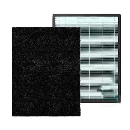 TROO® Air Purifier Filter Kit (HEPA & CARBON) Compatible with Coawy Air ...