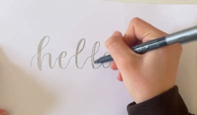 Calligraphy Tutorial - Beginners: Tips & Tricks : 8 Steps (with ...