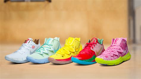 Nike Collaborates With Nickelodeon, Kyrie Irving On SpongeBob ...