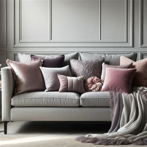 24 Throw Pillow Colors and Combinations for Gray Couches