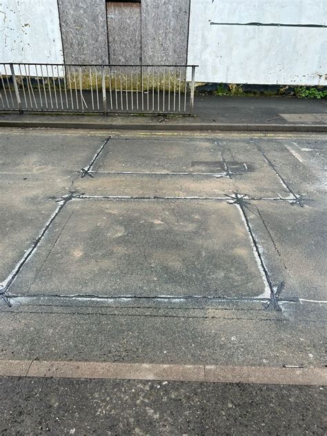 Traffic signal loops. Stop line and Mova installed and connected ...