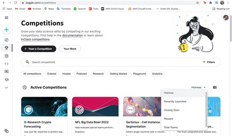 Kaggle Competitions 的图像结果