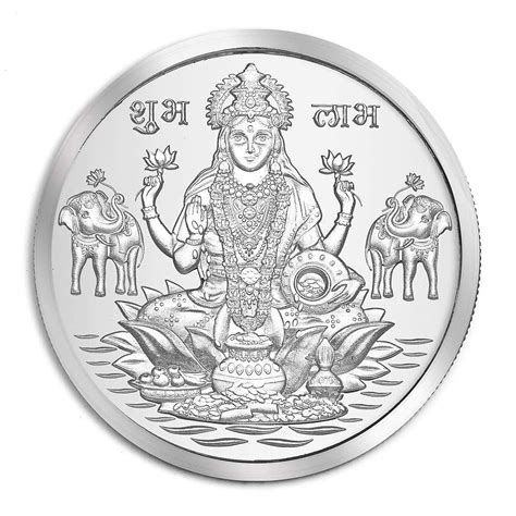 Buy Rajasthan Silver Works™ BIS Hallmarked Lakshmi ji 100 grams 999 ...