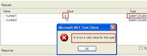WCF Test Client 的图像结果