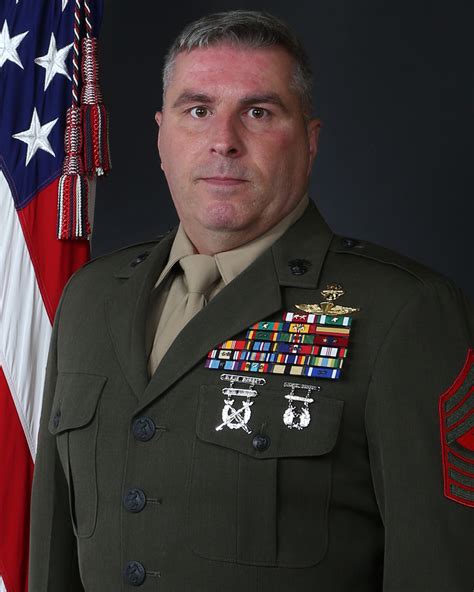 Master Gunnery Sergeant Brad A. Dean > II Marine Expeditionary Force ...