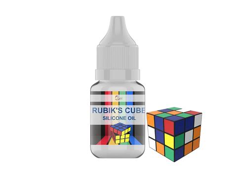 Dwarika, Silicone Oil Lubricant for Rubik's Cube 30ml (Pack of 1 ...