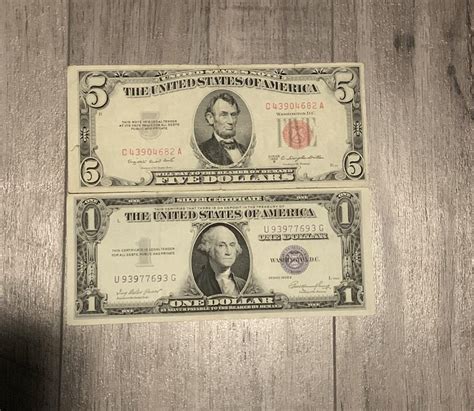 1953 5 Dollar Us Note