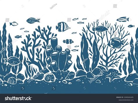 How To Draw Ocean Floor
