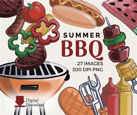 Clipart Bia Bbq