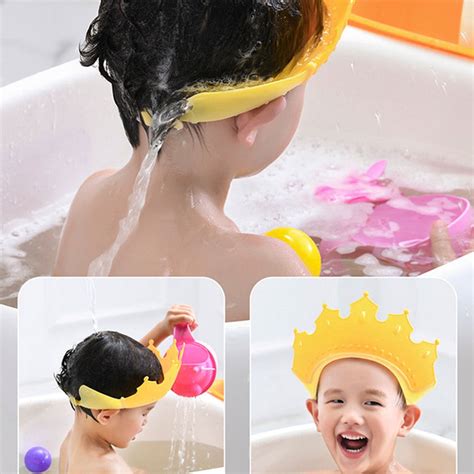 6440 Crown Baby Shower Cap Adjustable Crown Baby Child — DeoDap