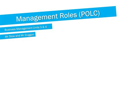 Image result for Polc Management Functions