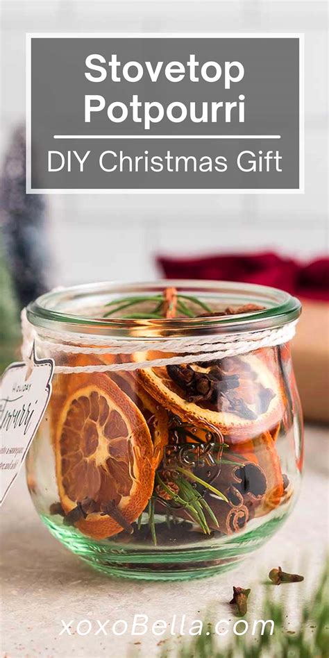 DIY Stovetop Potpourri Simmer Pot Gift Jar - xoxoBella