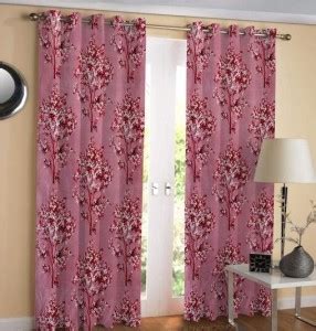Achintya 214 cm (7 ft) Polyester Semi Transparent Door Curtain (Pack Of ...