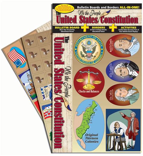 We the People - The U.S. Constitution Bulletin Boards with Borders (All ...
