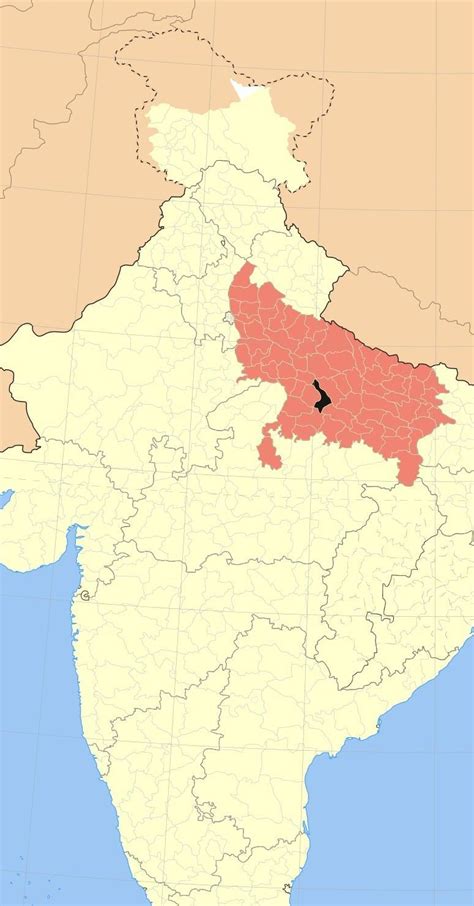 Mark kanpur on India political map - Brainly.in