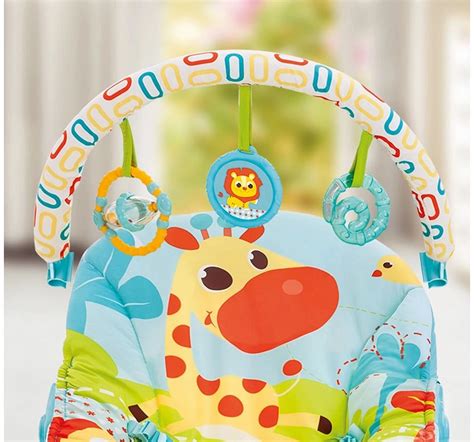 Mastela Music Vibrations Bouncer Kids Chair 3M+, Multicolour