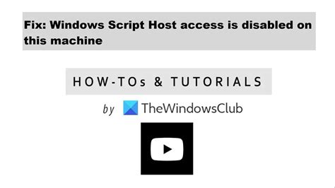 Image result for Windows Script Host Disable