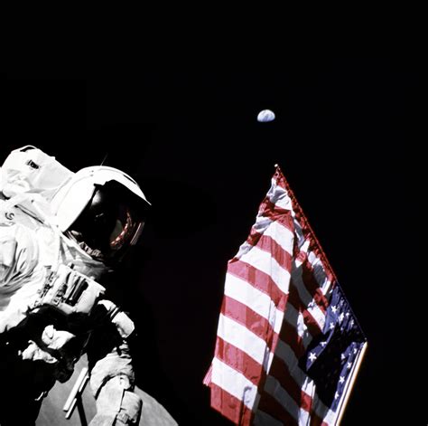 Apollo 17 Astronaut Harrison Schmitt on the Moon | Space