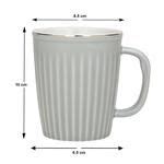 Buy DP Standing Line Shape Ceramic Coffee Mug - For Tea, Milk & Coffee ...