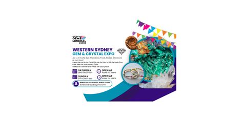 Western Sydney Gem & Crystal Expo, Penrith Valley Regional Sports ...