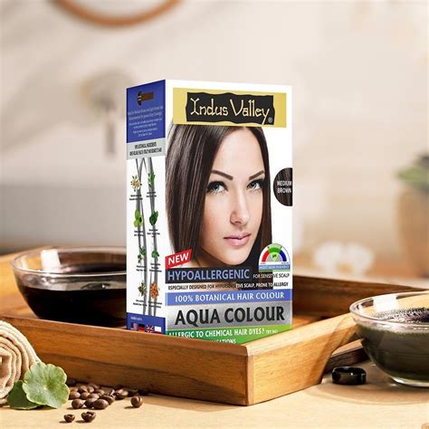 Indus Valley Botanical Hypo Allergic Aqua Hair Colour Online