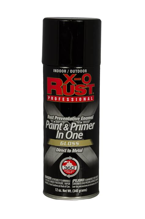 A USA Made X-O Rust Rust Preventative Enamel Spray, Paint & Primer in ...