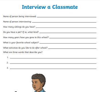 Image result for Interview Classmate Questions