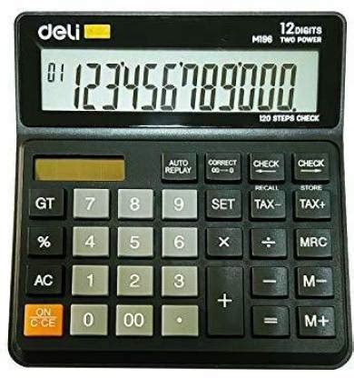 Flipkart.com | Deli WM19620 Smart Series Desktop Basic Calculator with ...