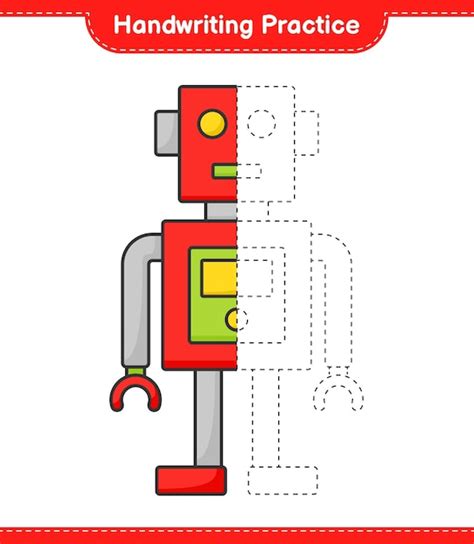 Robot Tracing Worksheet 的图像结果