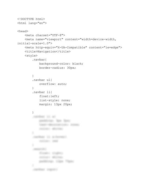 Image result for Navigation Menu HTML CSS Code Tutorial PDF