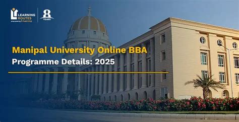 Manipal University Online BBA Programme Details: 2025