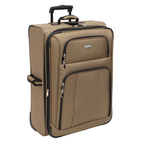 21in Lightweight Upright Merlot Suitcase: An Ideal Carry-On from Kmart